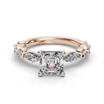 Load image into Gallery viewer, Engagement Ring ERSM0585-1.00