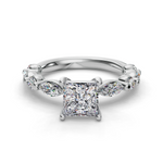 Load image into Gallery viewer, Engagement Ring ERSM0585-1.00