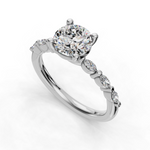 Load image into Gallery viewer, Engagement Ring ERSM0588-1.00