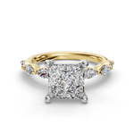 Load image into Gallery viewer, Engagement Ring ERSM0590-1.00