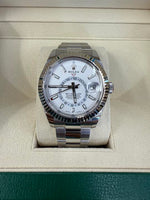 Load image into Gallery viewer, Skydweller Stainless Steel Oyster White Dial