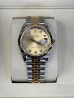 Load image into Gallery viewer, Datejust 36mm Two-Tone Yellow Jubilee Champagne Diamond Dial