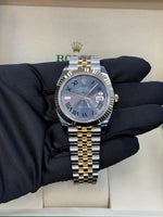 Load image into Gallery viewer, Rolex Datejust 41mm Two-Tone Yellow Fluted Jubilee Wimbledon Dial - 126333