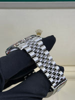 Load image into Gallery viewer, Rolex Datejust 41mm Stainless Steel Fluted Jubilee Blue Azzurro Dial - 126334