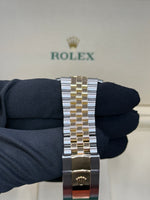 Load image into Gallery viewer, Rolex Datejust 41mm Two-Tone Yellow Fluted Jubilee Silver Index Dial - 126333