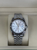 Load image into Gallery viewer, Rolex Datejust 41mm Stainless Steel Fluted Jubilee Silver Stick Dial - 126334