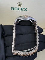 Load image into Gallery viewer, Rolex Datejust 31mm Two-Tone Rose Fluted Jubilee Slate Roman Dial - 278271