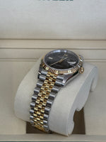 Load image into Gallery viewer, Rolex Datejust 36mm Wimbledon Dial Two-Tone Yellow Fluted Jubilee - 126233