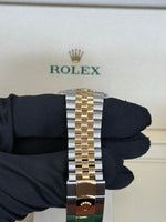 Load image into Gallery viewer, Rolex Datejust 36mm Wimbledon Dial Two-Tone Yellow Fluted Jubilee - 126233