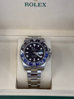 Load image into Gallery viewer, Rolex GMT-Master II 40mm 'Batman' Stainless Steel Oyster - 126710BLNR