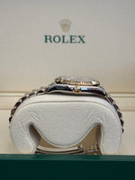 Load image into Gallery viewer, Rolex Datejust 31mm Two-Tone Yellow Fluted Jubilee Champagne Stick Dial - 278273