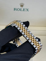 Load image into Gallery viewer, Rolex Datejust 31mm Two-Tone Yellow Fluted Jubilee Champagne Stick Dial - 278273