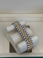 Load image into Gallery viewer, Rolex Datejust 31mm Two-Tone Yellow Fluted Jubilee Champagne Diamond Dial - 278273