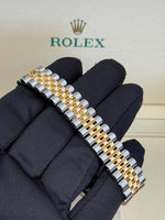 Load image into Gallery viewer, Rolex Datejust 31mm Two-Tone Yellow Fluted Jubilee Champagne Diamond Dial - 278273