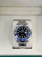 Load image into Gallery viewer, Rolex GMT Master II 'Batman' Stainless Steel Oyster