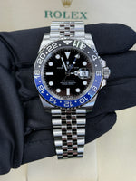 Load image into Gallery viewer, Rolex GMT Master II 'Batgirl' Stainless Steel Jubilee