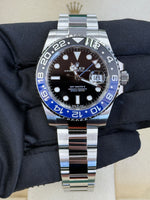 Load image into Gallery viewer, Rolex GMT Master II 'Batman' Stainless Steel Oyster