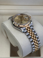 Load image into Gallery viewer, Rolex Datejust 31mm Two-Tone Yellow Fluted Jubilee Champagne Index Dial - 278273