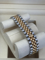 Load image into Gallery viewer, Rolex Datejust 31mm Two-Tone Yellow Fluted Jubilee Champagne Index Dial - 278273