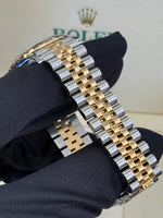 Load image into Gallery viewer, Rolex Datejust 31mm Two-Tone Yellow Fluted Jubilee Champagne Index Dial - 278273