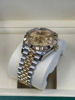 Load image into Gallery viewer, Rolex Sky-Dweller 42mm Two-Tone Yellow Fluted Jubilee Champagne Dial - 336933