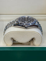 Load image into Gallery viewer, Rolex Datejust 41mm Stainless Steel Fluted Jubilee Blue Stick Dial