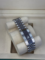 Load image into Gallery viewer, Rolex Datejust 41mm Stainless Steel Fluted Jubilee Blue Stick Dial