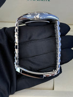 Load image into Gallery viewer, Rolex Datejust 41mm Stainless Steel Fluted Jubilee Blue Stick Dial