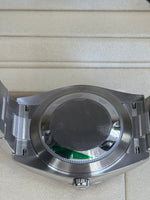 Load image into Gallery viewer, Rolex Datejust 41mm Stainless Steel Fluted Oyster Mint Green Stick Dial - 126334