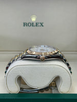 Load image into Gallery viewer, Rolex Datejust 41mm Two-Tone Yellow Fluted Jubilee White Index Dial - 126333