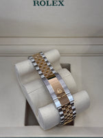 Load image into Gallery viewer, Rolex Datejust 41mm Two-Tone Yellow Fluted Jubilee White Index Dial - 126333