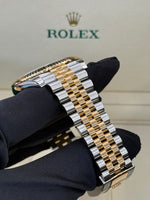 Load image into Gallery viewer, Rolex Datejust 41mm Two-Tone Yellow Fluted Jubilee White Index Dial - 126333