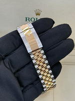 Load image into Gallery viewer, Rolex Datejust 41mm Two-Tone Yellow Fluted Jubilee White Index Dial - 126333