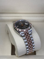 Load image into Gallery viewer, Rolex Datejust 36mm Two-Tone Fluted Rose Jubilee Wimbledon Dial - 126231