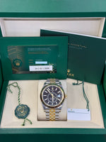 Load image into Gallery viewer, Rolex Sky-Dweller 42mm Two-Tone Yellow Fluted Jubilee Black Index Dial - 336933