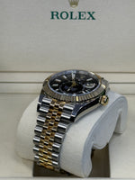 Load image into Gallery viewer, Rolex Sky-Dweller 42mm Two-Tone Yellow Fluted Jubilee Black Index Dial - 336933