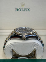 Load image into Gallery viewer, Rolex Sky-Dweller 42mm Two-Tone Yellow Fluted Jubilee Black Index Dial - 336933