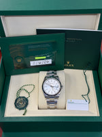 Load image into Gallery viewer, Rolex Datejust 36mm Stainless Steel Fluted Oyster Silver Index Dial - 126234