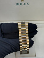 Load image into Gallery viewer, Rolex Day-Date 40mm Silver Roman Dial 18kt Yellow Gold - 228238