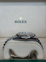 Load image into Gallery viewer, Rolex Datejust 41mm Stainless Steel Fluted Jubilee Blue Stick Dial