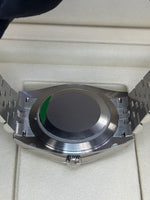 Load image into Gallery viewer, Rolex Datejust 41mm Stainless Steel Fluted Jubilee Mint Green Stick Dial - 126334