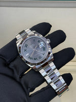 Load image into Gallery viewer, Rolex Datejust 41mm Stainless Steel Fluted Oyster Wimbledon Dial - 126334