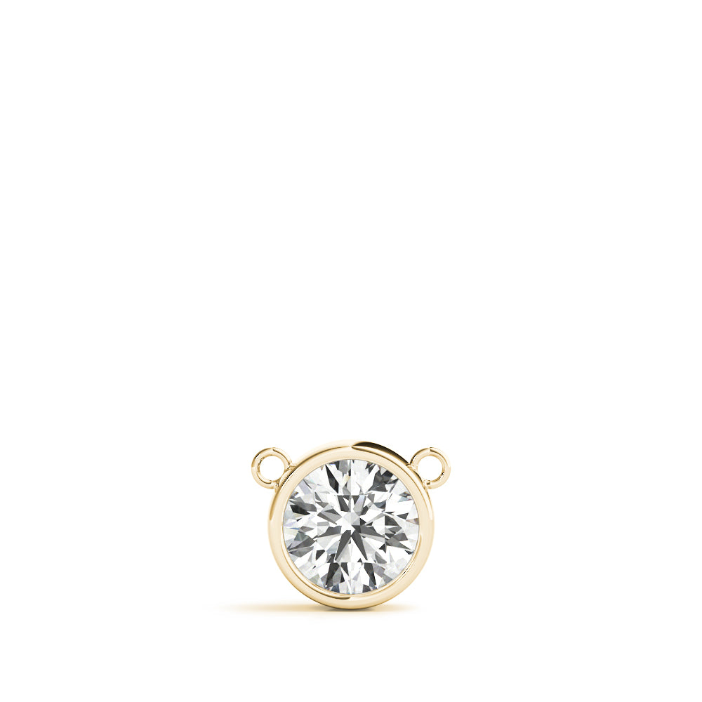 Round Solitaire Pendant