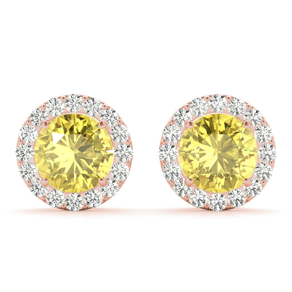 Earrings Halo