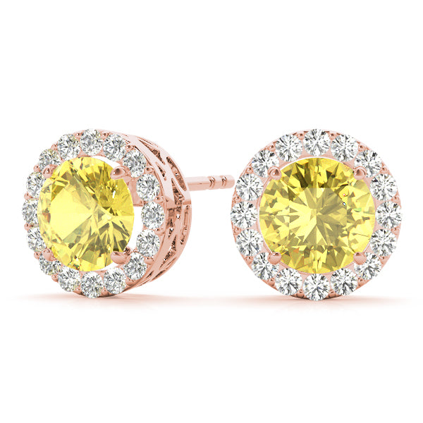 Earrings Halo
