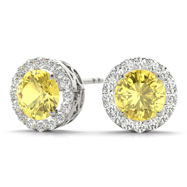 Earrings Halo