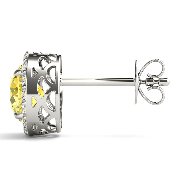 Earrings Halo