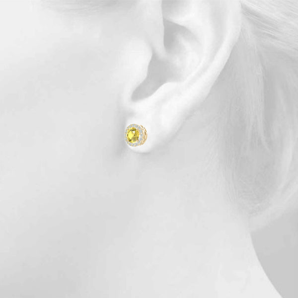 Earrings Halo