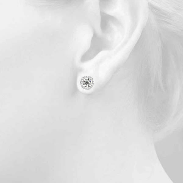 Earrings Halo