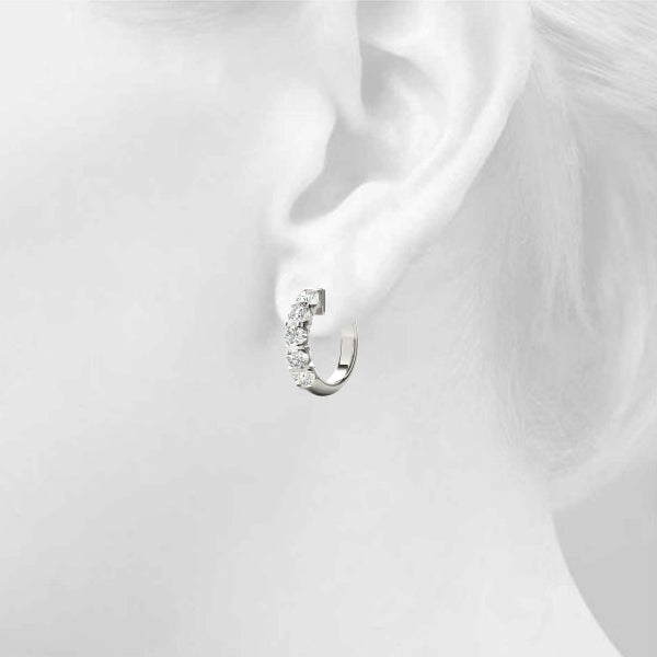 Earrings Hoop Earrings Standard Hoops